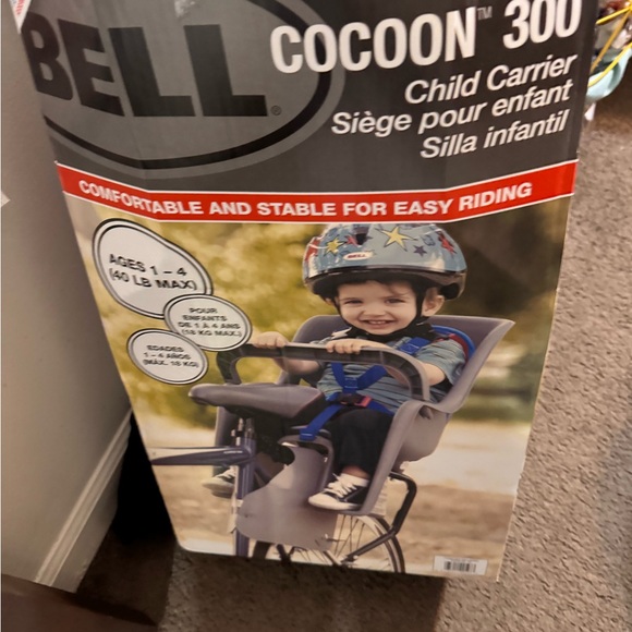 Other - Bell Cocoon 300 Rear Bike Child Carrier – Like New, Ages 1–4